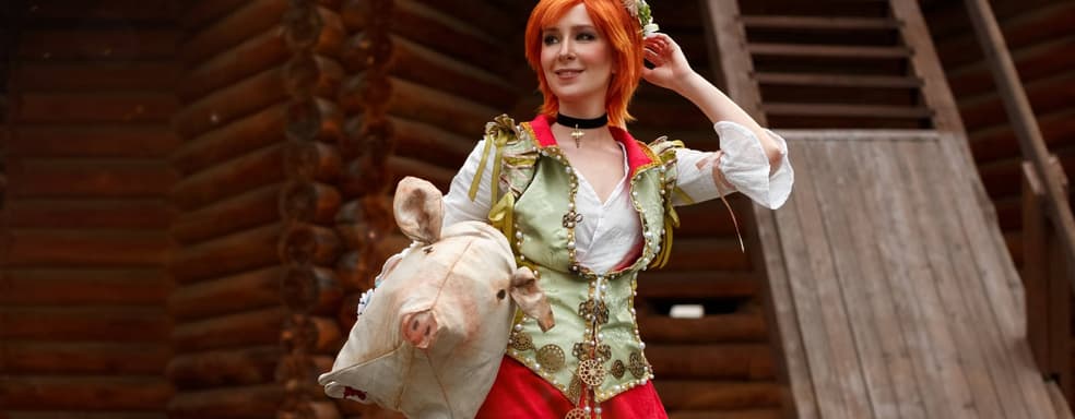 Целительница из Оксенфурта: косплеерша воплотила образ Шани из дополнения «Ведьмак 3: Каменные сердца»