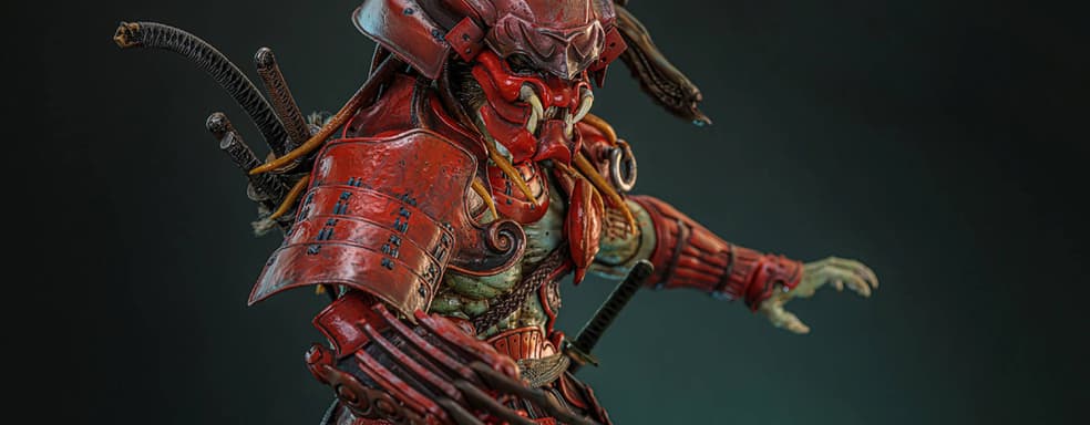 Охотник на ксеноморфов: Hot Toys выпустила фигурку Хищника-Самурая из вселенной «Чужого»
