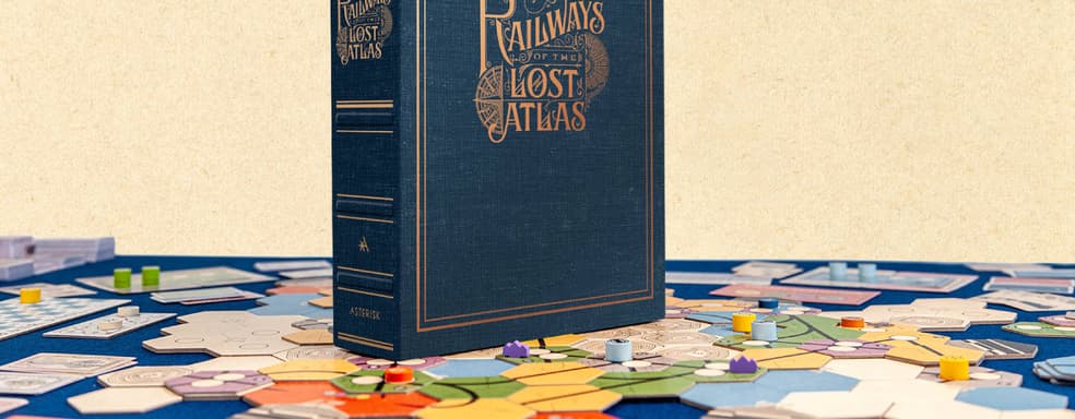 Первое локализованное в России издание «18хх»: открылся предзаказ на настолку «Железные дороги утерянного атласа»