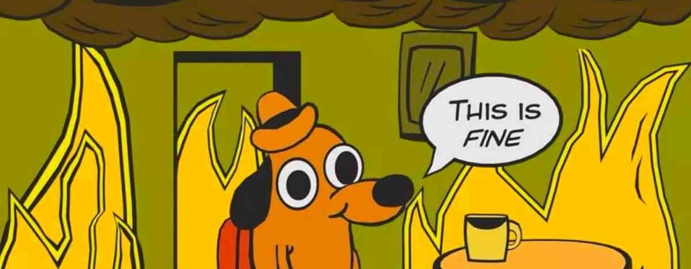 Вышла демоверсия игры по знаменитому мему. Показали первый трейлер This is Fine: Maximum Cope