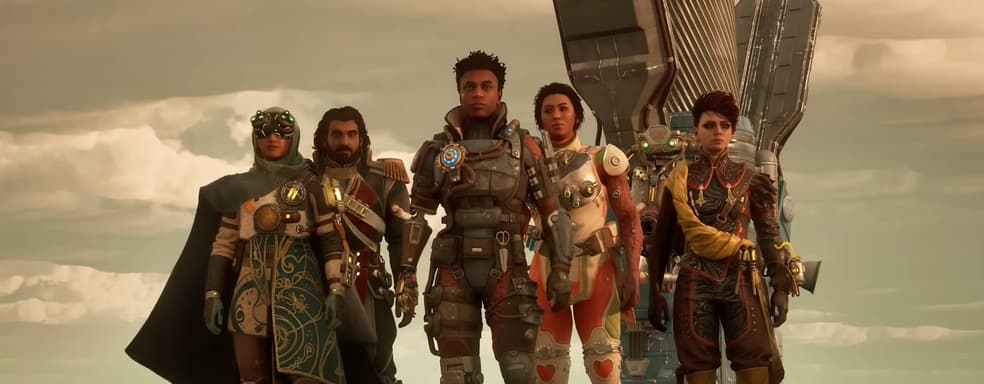 Just a box for a collection from Microsoft. The PS5 version of The Outer Worlds 2 takes up only 1.3 gigabytes on the disc