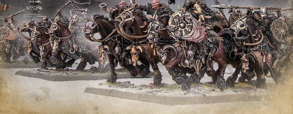 Warhammer: The Old World Developers Showcase "Chaos Marauders" Miniatures Set