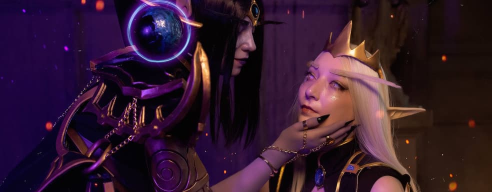 Роковая встреча: модели показали косплей Ксал'атат и Жрицы из World of Warcraft