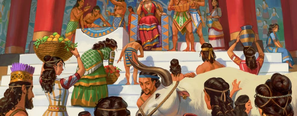 Судьба минойской цивилизации: настольная игра «Minos: Dawn of the Bronze Age» выйдет на русском языке