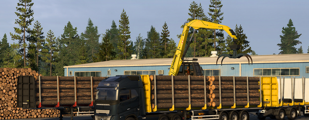 Разработчики Euro Truck Simulator 2 показали динамическую погрузку и разгрузку из обновления 1.57