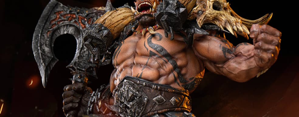 «Я вождь Орды!»: HAOZI Studio открыла предзаказ на неофициальную статую Гарроша из World of Warcraft