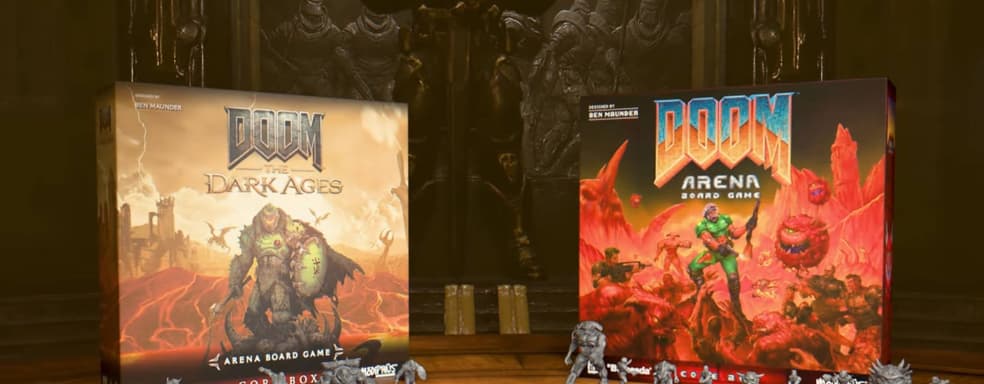 За два дня крауд-кампания настолок по DOOM и DOOM: The Dark Ages собрала более 10 миллионов рублей