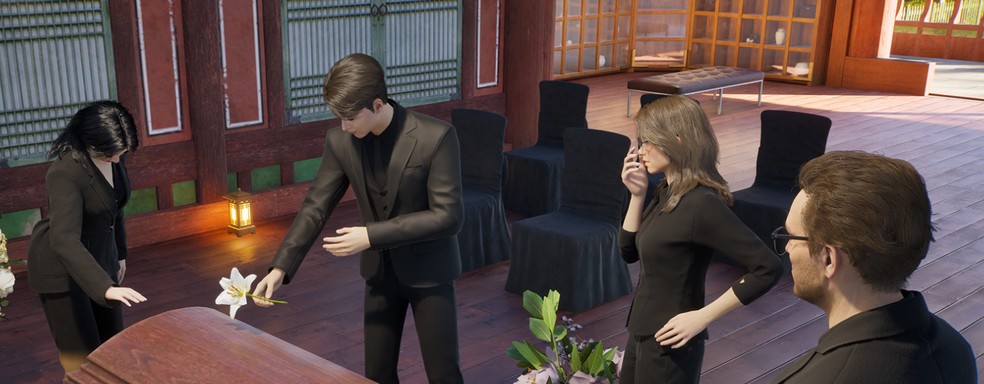 В конкуренте The Sims 4 появились похороны — для inZOI вышло хэллоуинское обновление с новым контентом