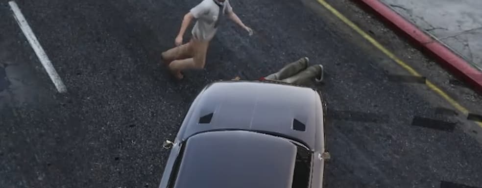 Умелец сделал мод для GTA 5 с автоподставами: пешеходы кидаются под колеса, а затем пытаются засудить игрока