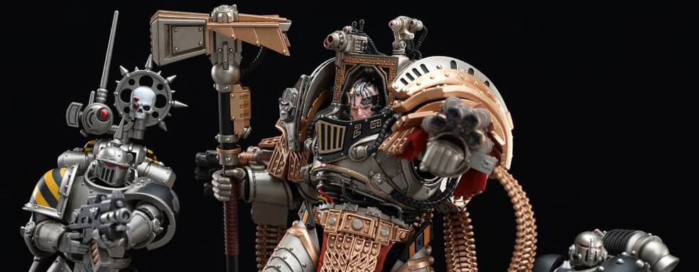 Примарх Железных Воинов: JoyToy опубликовала обзорное видео фигурки Пертурабо из Warhammer: The Horus Heresy