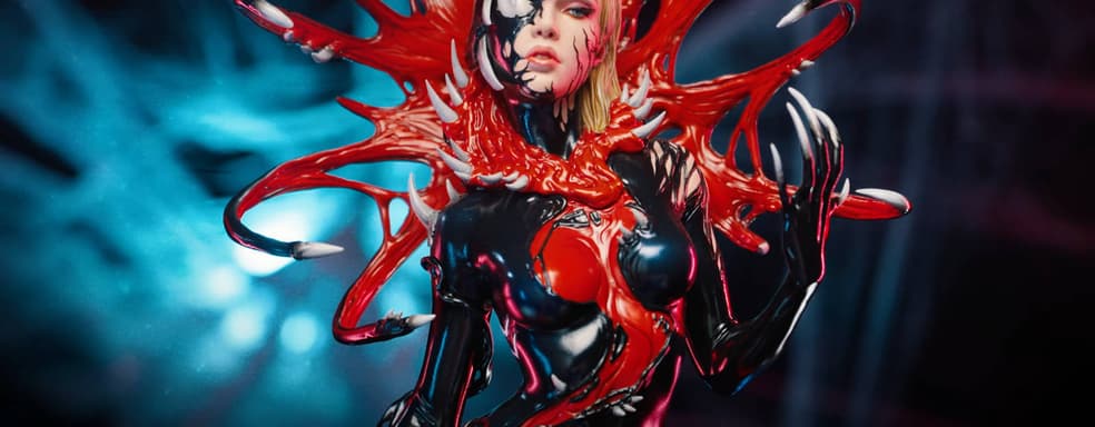 Sideshow Collectibles открыла предзаказ на статую Гвен Стейси из комикса «Король в Чёрном: Гвеном против Карнажа»