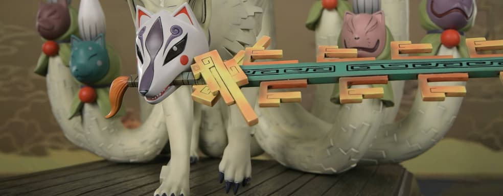 First 4 Figures открыла предзаказ на коллекционную статую Девятихвостого из игры Okami