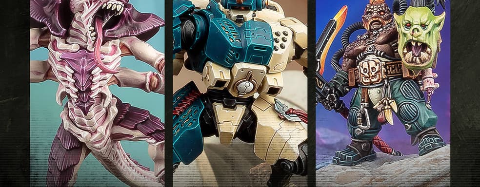 Авторы Warhammer 40,000 показали миниатюры Берека Сторнброу, «Двойного Копья» и Тиранида-Прайма с кнутом