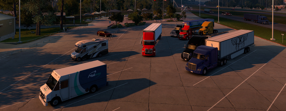 В American Truck Simulator добавили HDR и доработали АЗС для новых машин — началось бета-тестирование обновления 1.57