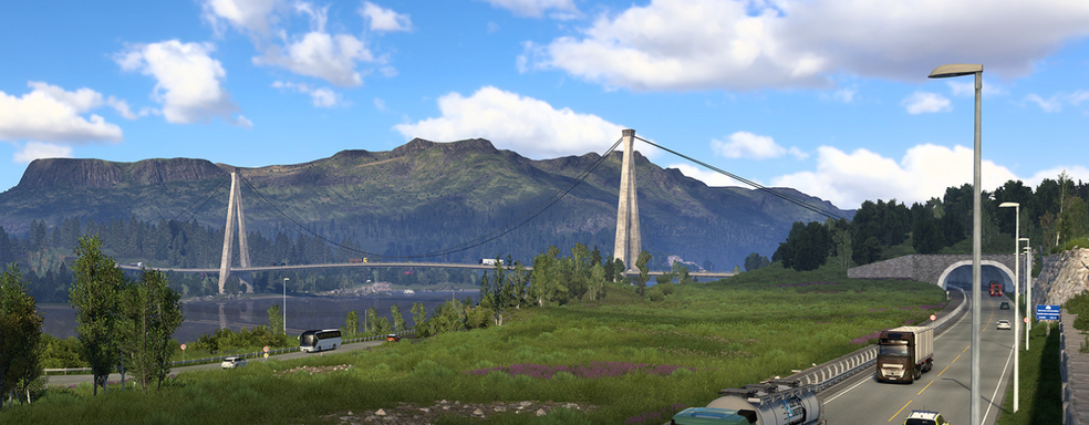 Северные достопримечательности и автобусы в Euro Truck Simulator 2. Новые скриншоты дополнения Nordic Horizons