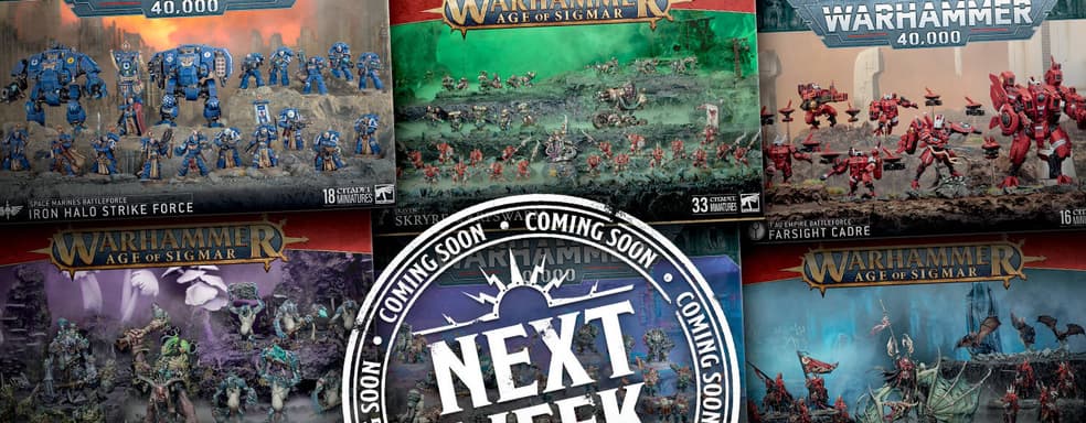 Нужно больше батлфорсов: команды Warhammer 40,000 и Age of Sigmar готовы открыть предзаказы на 11 наборов