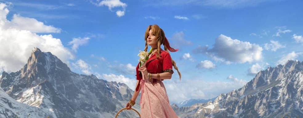 Цветочница из Мидгара: косплеерша превратилась в Айрис Гейнсборо из игры Final Fantasy 7