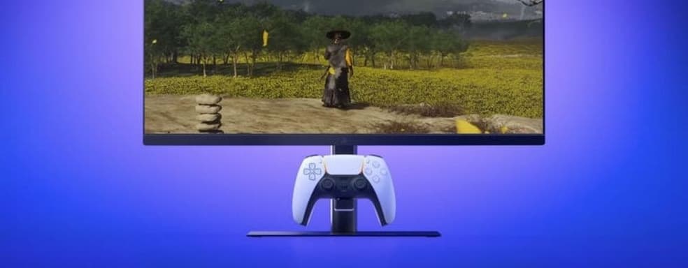 Sony представила 27-дюймовый игровой монитор с зарядкой для DualSense