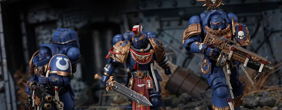 «Отвага и честь!»: JoyToy опубликовала трейлер фигурок Ультрамаринов из Warhammer 40000: Space Marine 2