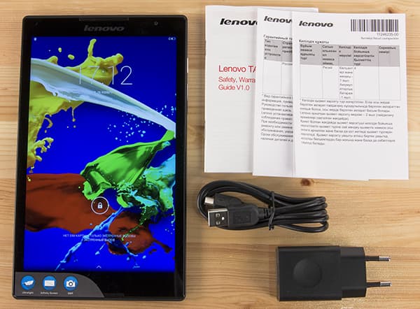 Комплектация планшета Lenovo Tab S8-50LC