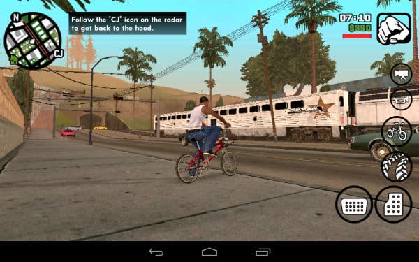 Скриншот Nvidia Shield Tablet