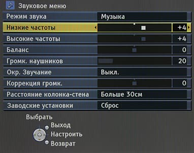 OSD — Panasonic Viera TX-LR42D25
