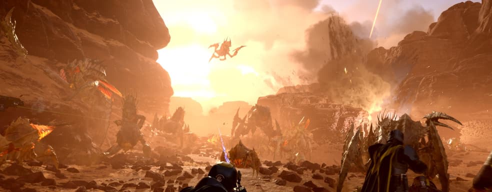 Sony показала новый геймплей HELLDIVERS 2