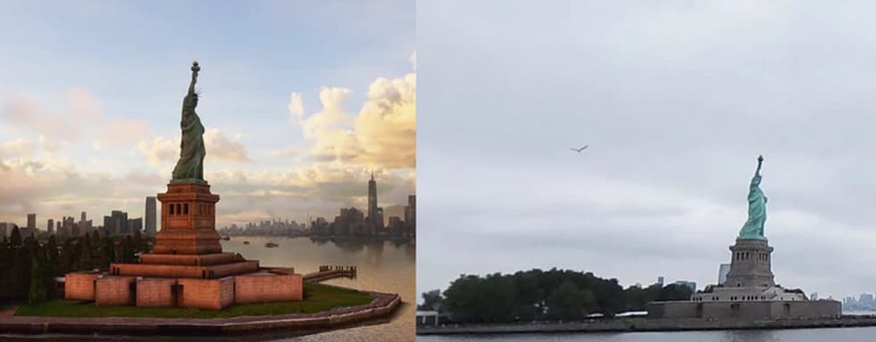 Microsoft Flight Simulator против реальности. В сети появились фото со сравнениями