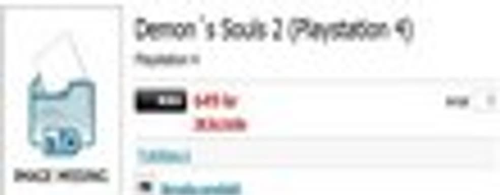 Слух: Demon's Souls 2 для PS4