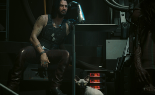 Котик-уголовник в Cyberpunk 2077. Полиция Найт-Сити разыскивает лысого преступника за кражу останков людей и убийства