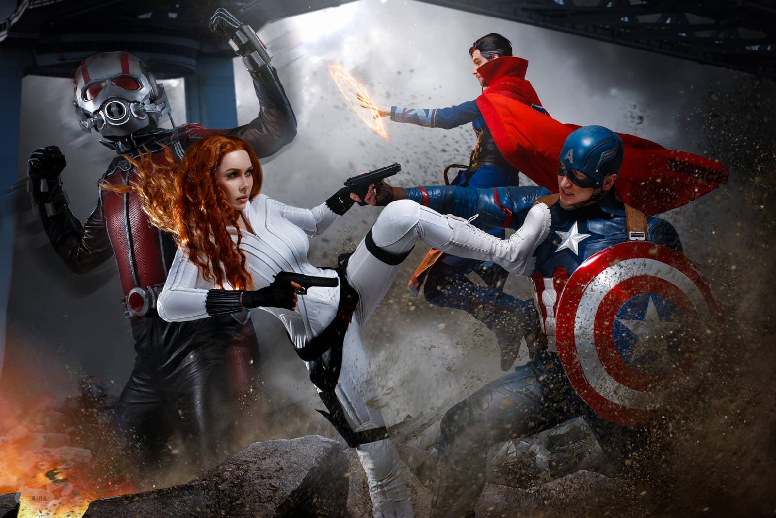  Фотограф: VESANIA. Косплееры: Антон Гарагуля, Кристина «Risa San» Борисова, Hitman Horn, Алексей Павлов, Dalek Tyler, Анна «Annet_cosplay» Черемисинова, Сергей Нуждов 