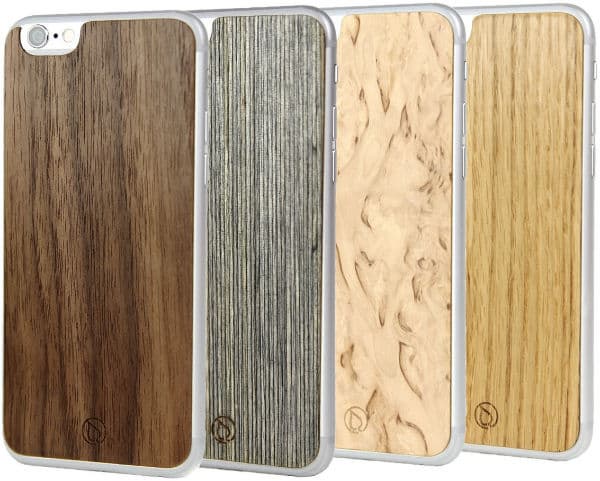 Apple iPhone 6 в деревянных чехлах