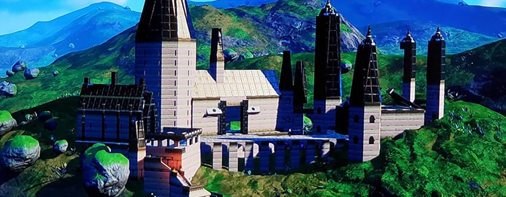 Ждёте Hogwarts Legacy? Полюбуйтесь школой магии, построенной фанатом в No Man's Sky