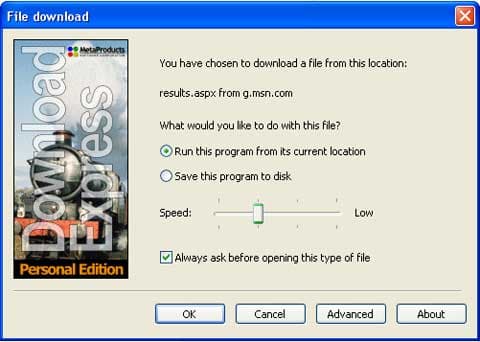 Окно Загрузка файла