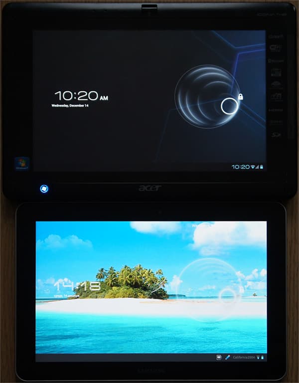 Экран блокировки Android 4.0 и 3.0