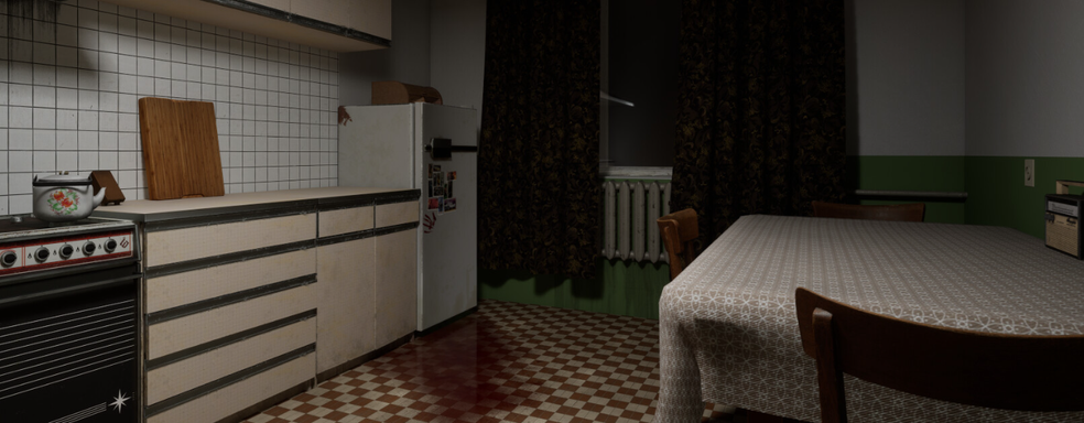 Первые скриншоты Domovoy, хоррора в сеттинге советской квартиры конца 80-х