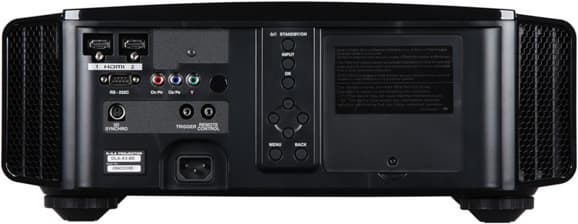 Проектор JVC DLA-X3-B, задняя поверхность