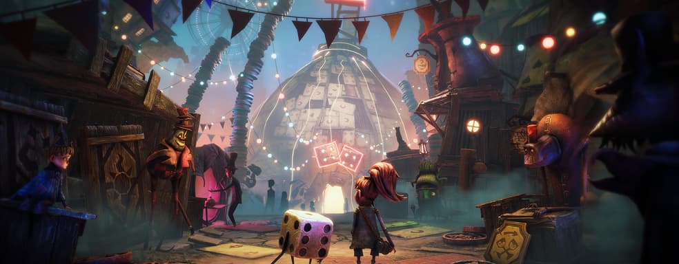 Названа дата релиза мрачного приключения Lost in Random в стилистике Тима Бёртона