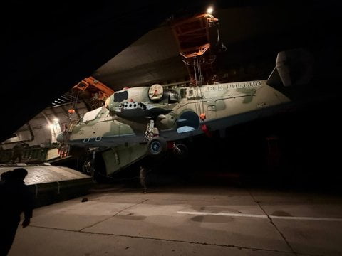 Партию новейших вертолётов Ка-52 «Аллигатор» передали ВКС России