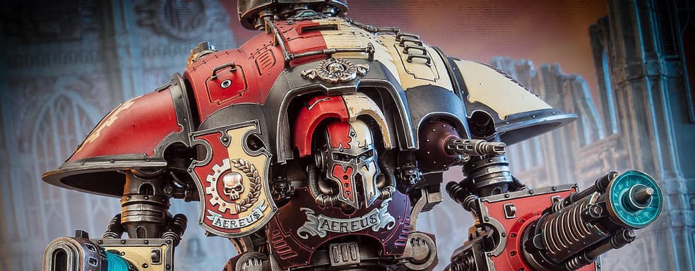 Реликвия ушедшей эпохи: авторы настольной игры Warhammer 40,000 показали миниатюру Рыцаря-Защитника