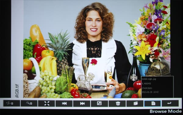 DLP-проектор ViewSonic PLED-W800, интерфейс плеера