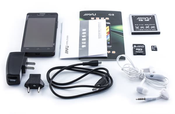 Аксессуары коммуникатора Обзор Jiayu G3. Аксессуары коммуникатора