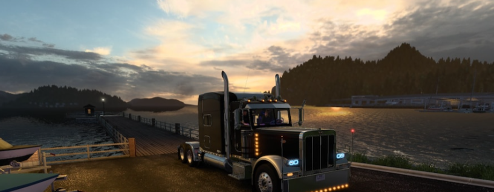 American Truck Simulator получила обновление 1.49 с улучшенной графикой и секретной локацией