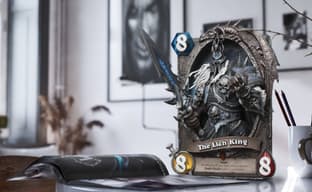 Правитель Нордскола: HEX Collectibles представила статую Короля-лича из игры Hearthstone