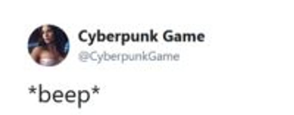 После четырёх лет молчания официальный твиттер Cyberpunk 2077 напомнил о своём существовании