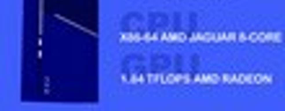 Анимированные характеристики PS4 и Xbox One