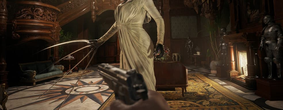 Главный герой Resident Evil Village ближе знакомится с сексуальными вампиршами в слитом геймплейном ролике