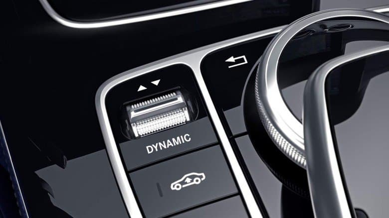 Переключатель Dynamic Select и кнопка изменения дорожного просвета