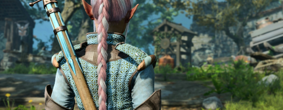 Время Baldur's Gate 3: художница сделала заставку в стиле мультсериала Adventure Time с героями Larian