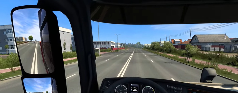 Разработчики Euro Truck Simulator 2 показали поездку по локациям дополнения «Сердце России»